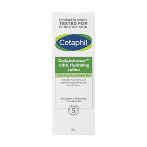 Cetaphil 세타필 데일리 어드밴스 울트라 하이드레이팅 바디로션 85g Daily Advance Ulta Hydating Lotion, 1개