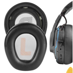 JBL quantum one 퀀텀 원 이어패드 쿠션 커버 귀마개 패드 헤드폰 헤드셋 스펀지 좌우 세트, 1개