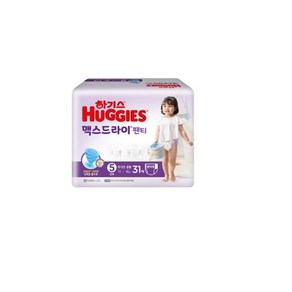 하기스 맥스드라이 팬티 5단계 공용, 31매