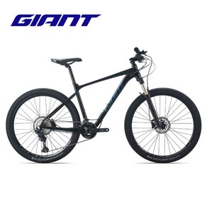 자이언트 XTC820 알루미늄 27.5인치 오일 24단 산악자전거 공기압포크 MTB 성인, 핑크 매트 블랙 플레임 레드 M, 1개