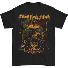 ROCKPANDA Black Sabbath Bloody 666 반팔티