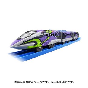 TAKARATOMY 타카라토미 프라레일 라이트 부착 500 TYPE EVA 타입 에바 에반게리온 500계 신칸센, 단일, 1개