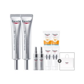 [유세린] 하이알루론 3X 아이크림 15ml 2개 [증]하이알루론 3x 나이트 크림 20m, 1개
