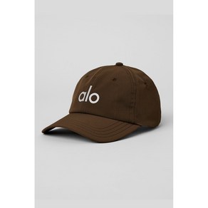 alo yoga 야구 모자 야외 자외선 차단 스타 같은 야구 모자 PERFORMANCE OFF-DUTY CAP, 갈색, 1개