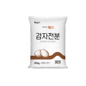 대한제분 곰표 감자전분, 1개, 20kg
