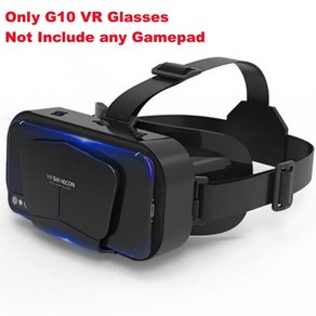 VR헤드셋 G10 IMAX 3D 컨트롤러영화 스크린 가상현실 4.7-7인치, 기본, Only G10 VR Glasses, 1개