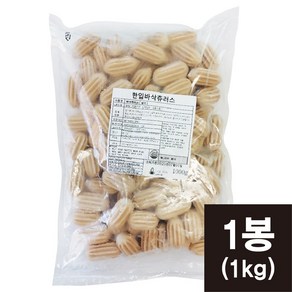 바삭츄러스 1kg + 계피설탕증정 냉동미니츄러스 생지 (코리아타임스퀘어)