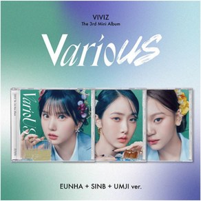 개봉앨범 포토카드 없음 / 비비지 (VIVIZ) - The 3d Mini Album VaioUS (Jewel) 은하 버전