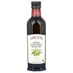 Lucini Oganic Eveyday 엑스트라 버진 올리브 오일 500ml(16.9온스), Lucini, Oganic Eveyday 엑스트라, 1개, 0.5l