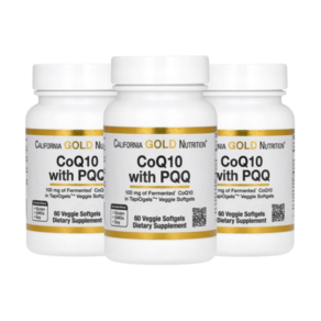 CGN California Gold 뉴트리션 CGN 코큐텐 CoQ10 PQQ 10mg 코엔자임큐텐 100mg