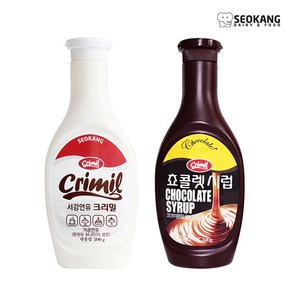 서강유업 초코시럽 530g +연유500g, 1개