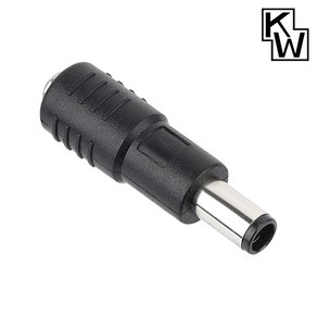 강원전자 KW KW-DC18A 5.5x2.1 to 7.4x5.0mm(HP) 아답터 변환 잭, 1개