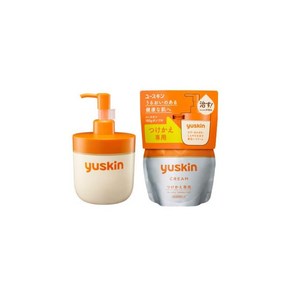 본체&교체 세트 유스킨 펌프&카트리지 2개 모음, 180g