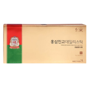 정관장 홍삼진고 데일리스틱 10g x 30포 x 1BOX, 1회분, 30개