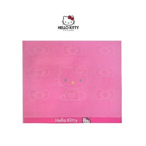 [Hello Kitty] 헬로키티 키티리본 바스타올_380g 70x130cm