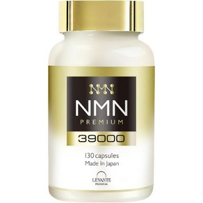 일본 레반테 고순도 100% NMN 39000 엔엠엔 300mg 130캡슐 1병, 1개, 130정