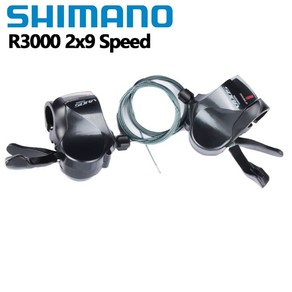 시마노 자전거 변속기 shimano claris r3000 flat bar shifter 레버 2x9 speed road bike parts 2s 9s release sl a