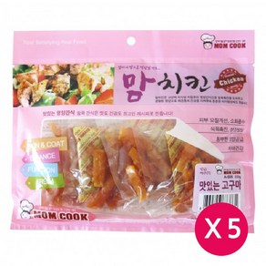 맘쿡(맘치킨) 맛있는 고구마 x 5개 애견간식 사사미간식