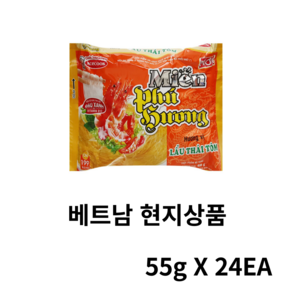 베트남 ACECOOK 푸흥 Phu Huong 쌀국수 태국식 새우맛, 24개