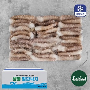 [BOX] 냉동 절단낙지 손질완료 업소용 태국산, M, 1박스, 3kg