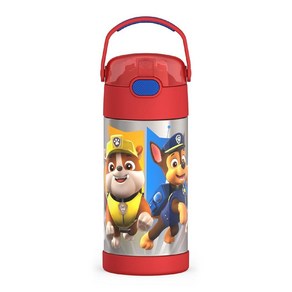 써모스 Themos FUNTAINER 355ml340ml 키즈 스트로우 보틀 만달로리안 178728, PAW PATROL BOY