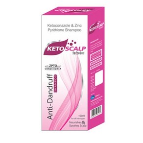 Ketoscalp Shampoo 2% Ketoconazole Anti Danduff Shampoo, 1개, 100ml