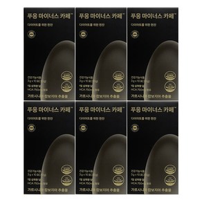 닥터블릿 푸응 마이너스 카페 가르시니아 10p, 30g, 6박스