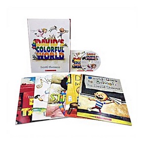 David's Colorful World (5 Books + 1 Audio CD)