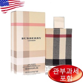 [버버리_향수] 버버리 런던 포 우먼 오 드 퍼퓸 100ml, 상세 설명 참조, 1개