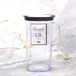 매직 정사각 물병 1.5L(1497), 단품, 1개