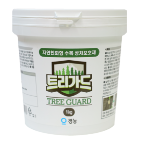 [농사마트] 경농 트리가드 1kg 수목 도포제 소나무 전정 조경수 상처 톱신페스트 락발삼 사은품 주걱