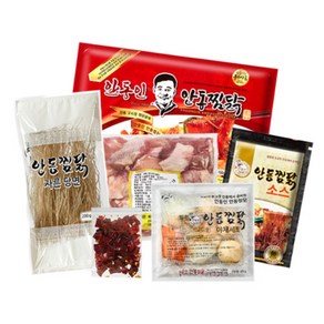 안동찜닭골목 안동찜닭 1-2인분 간편조리 밀키트 캠핑, 1개, 200g