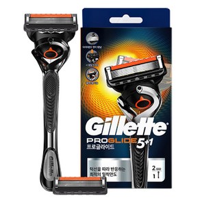 질레트 Gillette 프로글라이드 매뉴얼 면도기 2UP, 1개