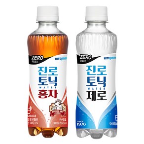 하이트진로 토닉워터 300ml (제로12+홍차12) 24개, 1세트