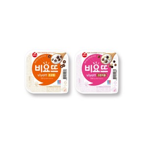 서울우유 비요뜨 초코링138g x 6개입+크런치볼138g x 6개입 (총 12개입), 138g