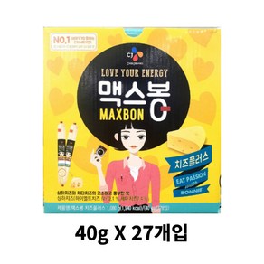 CJ 맥스봉 치즈플러스 소시지 대용량 코스트코 오리지널 미니 간식 소세지, 27개, 40g