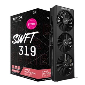 XFX 라데온 RX 6800 SWFT 319 CORE D6 16GB TTS