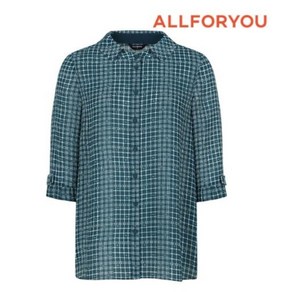 [올포유]파격세일 -사은품증정- 홑겹 체크변형 블라우스 ALBLN3451
