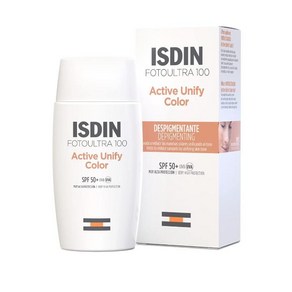 ISDIN 이스딘 컬러 선크림 자외선 차단 선블록 SPF 50+ 50ml 스페인 내수용, 1개