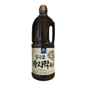 푸드라인_ 면사랑 바지락밑국물육수, 1.8L, 3개