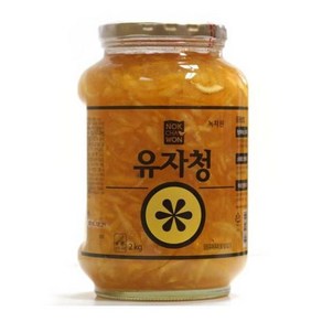 녹차원 유자청 2KG, 선택완료, 단품없음, 1개