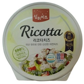 매일유업 상하치즈 리코타 치즈 200g 1개 100% 자연치즈