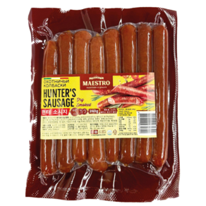 MAESTRO Hunte Sausage 마에스트로 헌터 소시지, 1개, 240g