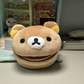 리락쿠마 미니파우치 키링 Rilakkuma 가방고리 화장품 포켓