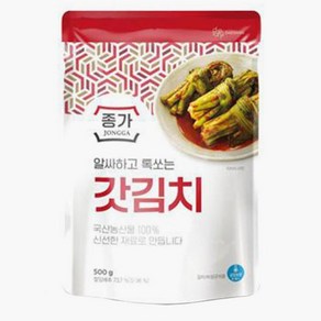 정원이샵 엄마손맛 종가 갓김치 500g 감칠맛 집밥 기사식당, 1개