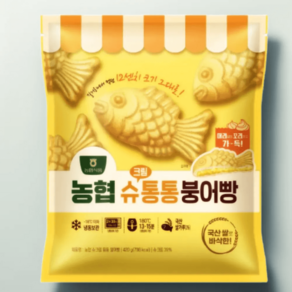 농협식품 농협 슈크림통통 붕어빵, 붕어빵(슈크림통통) 420g 1개, 420g, 1개