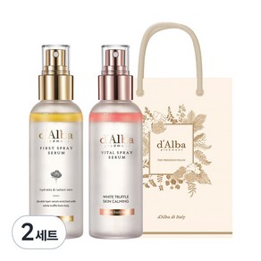 달바 화이트 트러플 퍼스트 스프레이 세럼 100ml + 바이탈 스프레이 세럼 100ml + 기프트백, 2세트