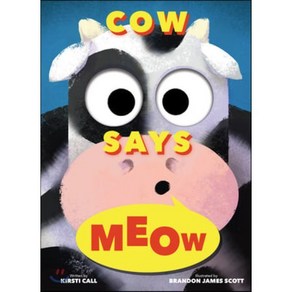 Cow Says Meow: A Peep-And-See Book, Houghton Mifflin