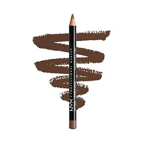 NYX PROFESSIONAL MAKEUP Slim Lip Pencil Long-Lasting NYX 프로페셔널 메이크업 슬림 립 펜슬 롱래스팅 크리미 립 라이너 - 에스프레, 820 에스프레소, 1개