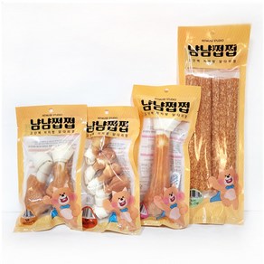 맛있는 냠냠쩝쩝 수제간식 닭다리껌 반려견 개껌, 02.냠냠쩝쩝 닭다리껌 2P, 1개